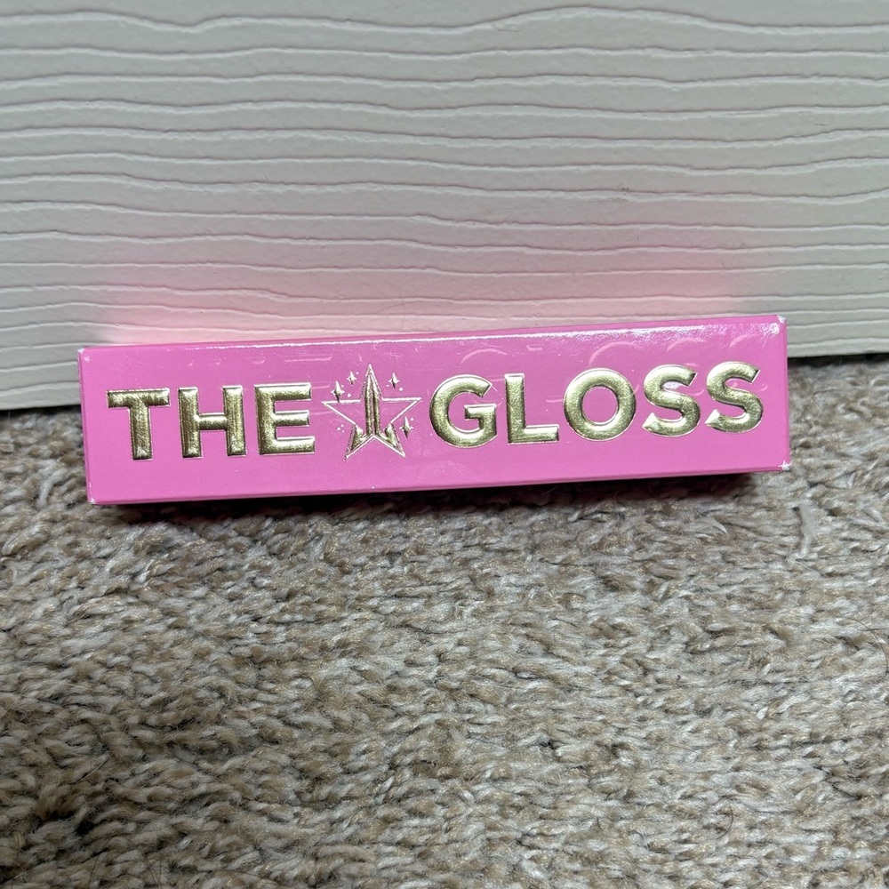 NEW Jeffree Star The Gloss Sequin Glass neutral shine lip gloss bestseller NIB - Picture 11 of 17